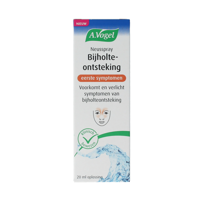 A Vogel Neusspray bijholte eerste symptomen