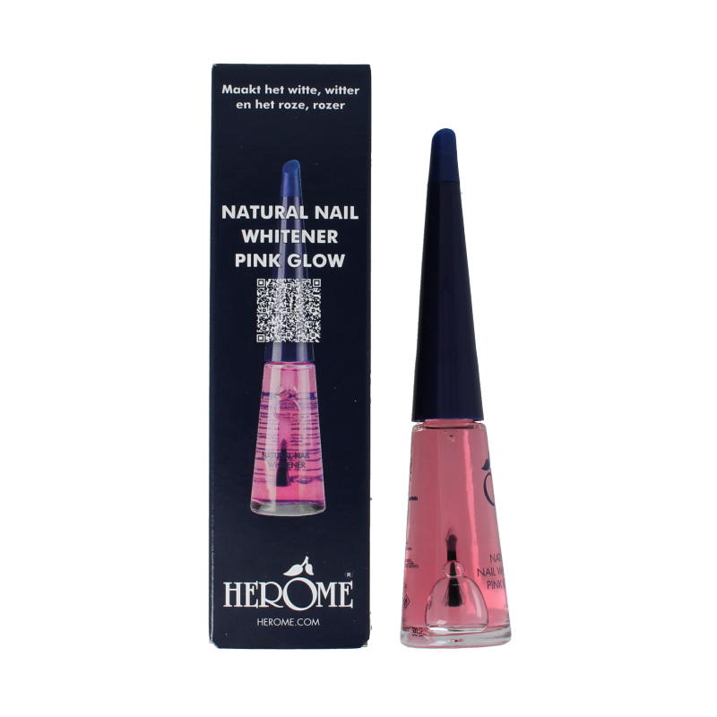 Herome Natural nail whitener pink glow - Afbeelding 2