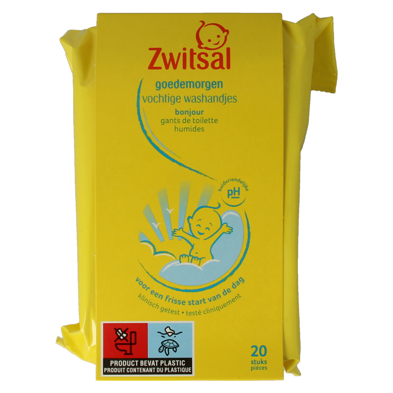 Zwitsal Goedemorgen vochtige washandjes