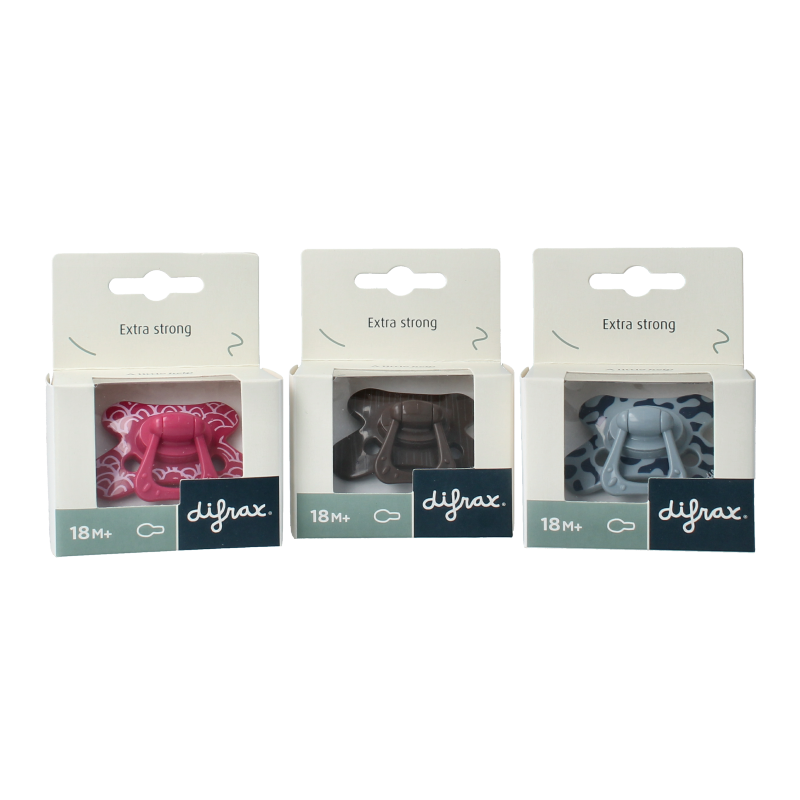 Difrax Fopspeen 18+ maanden natural - Afbeelding 2