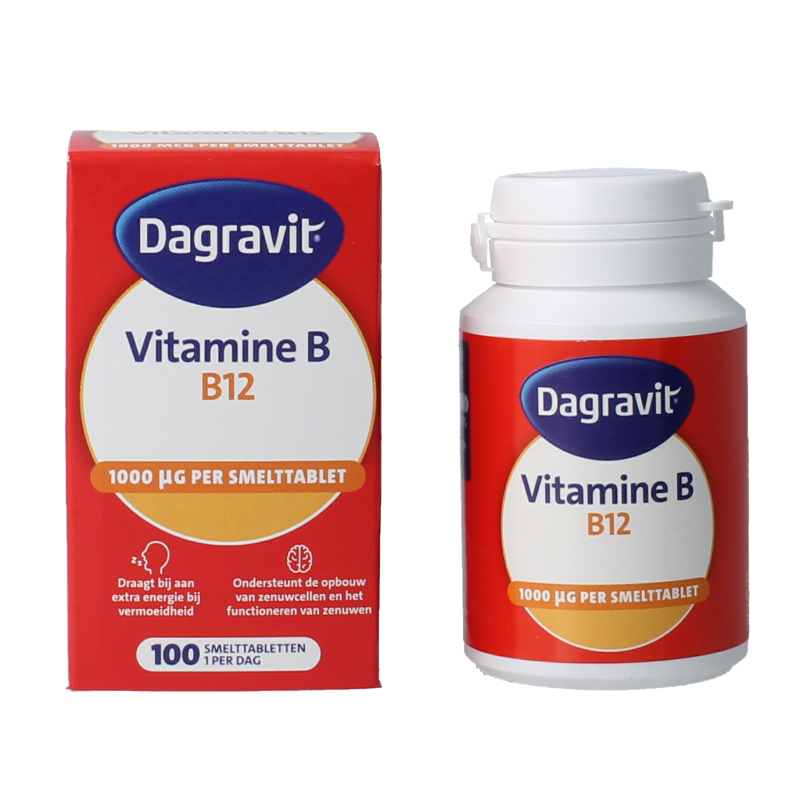 Dagravit Vitamine B12 1000mcg smelt - Afbeelding 2