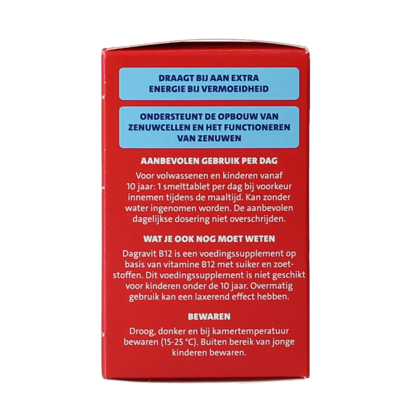 Dagravit Vitamine B12 1000mcg smelt - Afbeelding 3