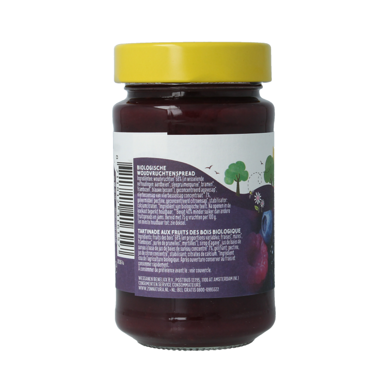 Zonnatura Fruitspread woudvruchten 75% bio - Afbeelding 2