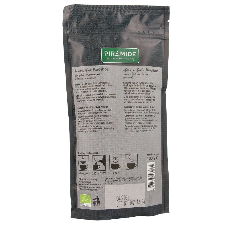 Piramide Rooibos thee bio - Afbeelding 2