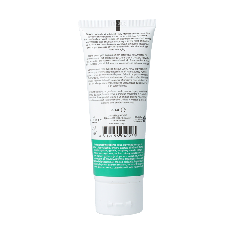 Jacob Hooy Vitamine E masker - Afbeelding 2