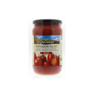 Bioidea Tomaten gepeld (glas) bio