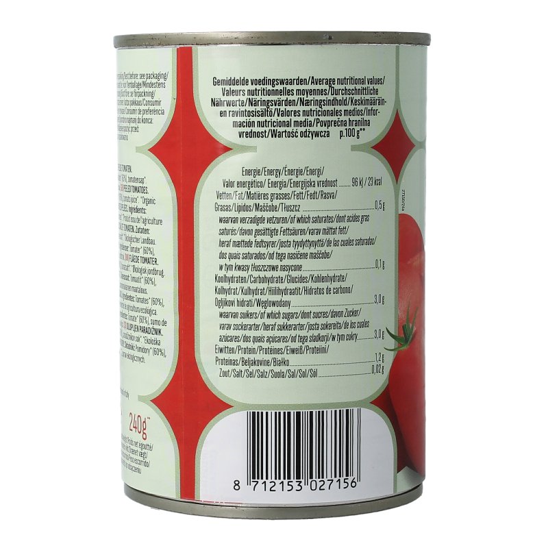 Bioidea Tomaten gepeld bio - Afbeelding 2