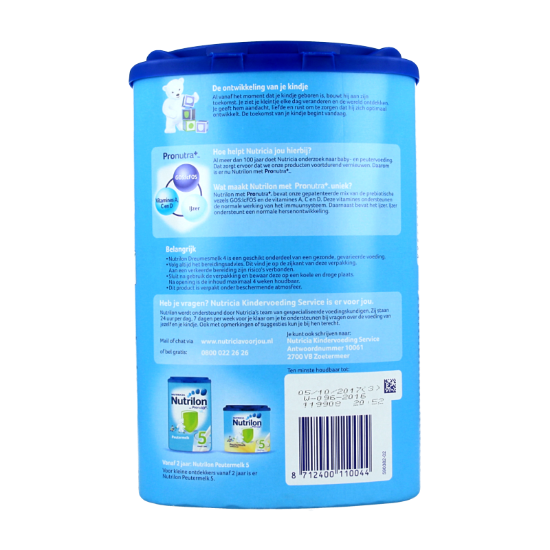 Nutrilon 4 Dreumes groeimelk poeder - Afbeelding 3