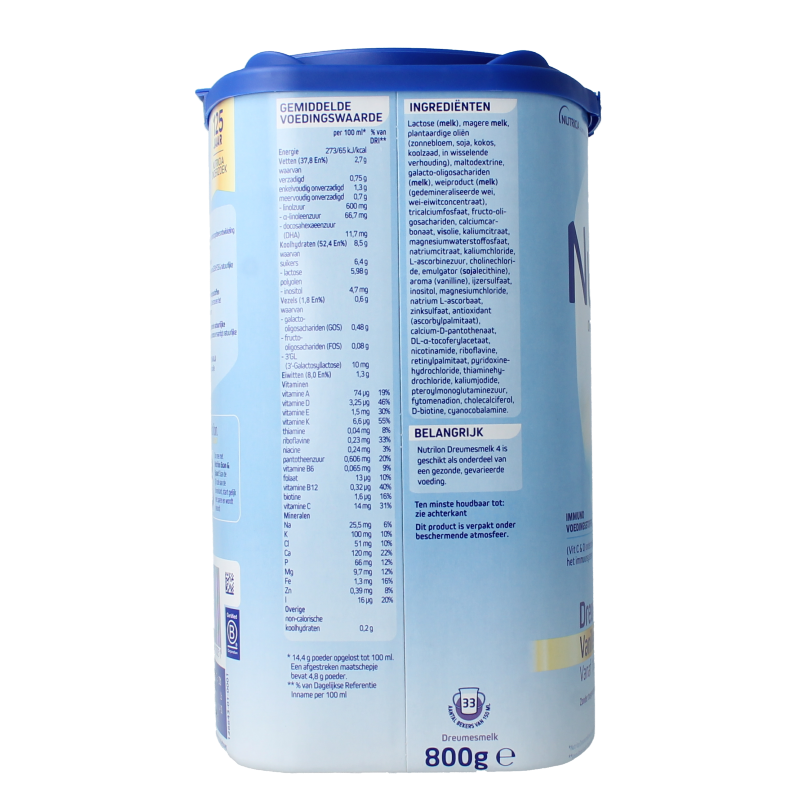 Nutrilon 4 Dreumes vanille poeder - Afbeelding 2