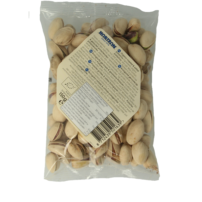 Horizon Pistachenoten geroosterd gezouten bio - Afbeelding 2