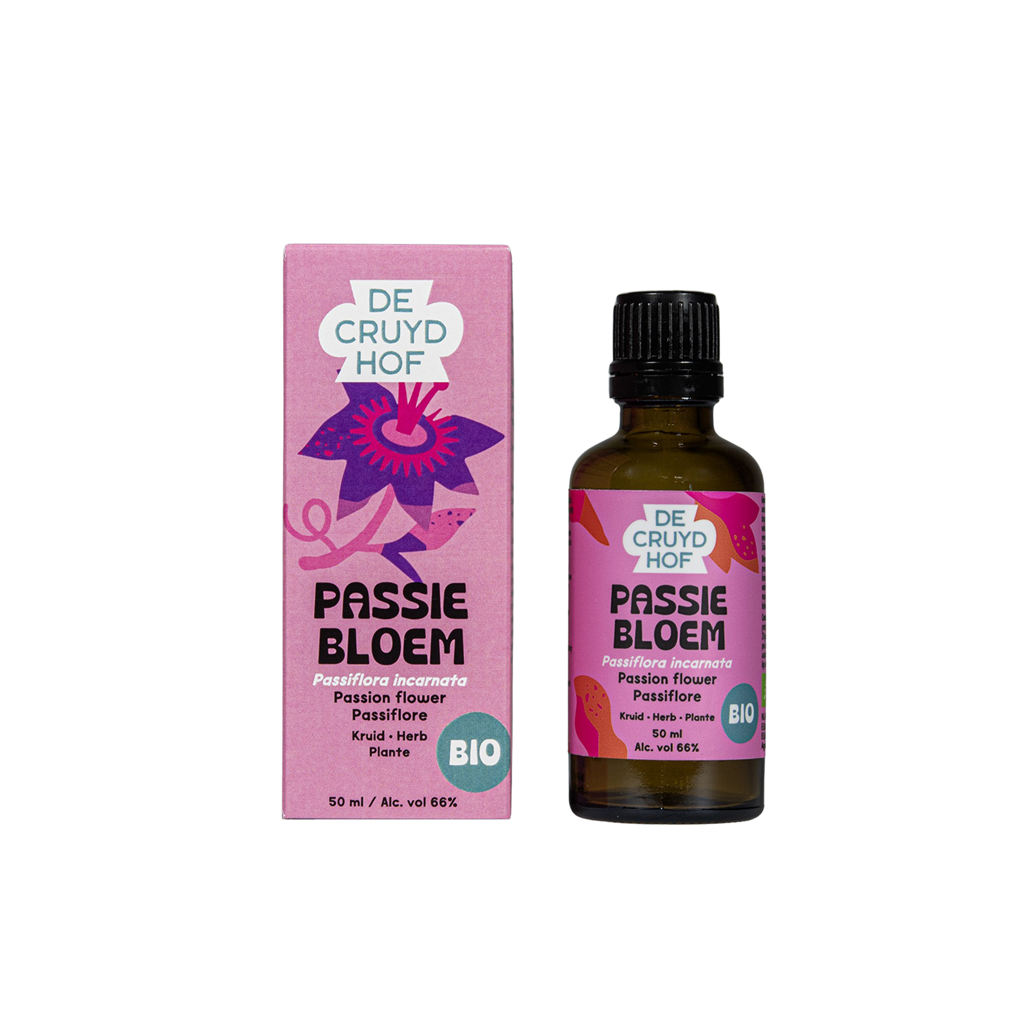Cruydhof Passiflora incarnata hrb/passiebloem bio