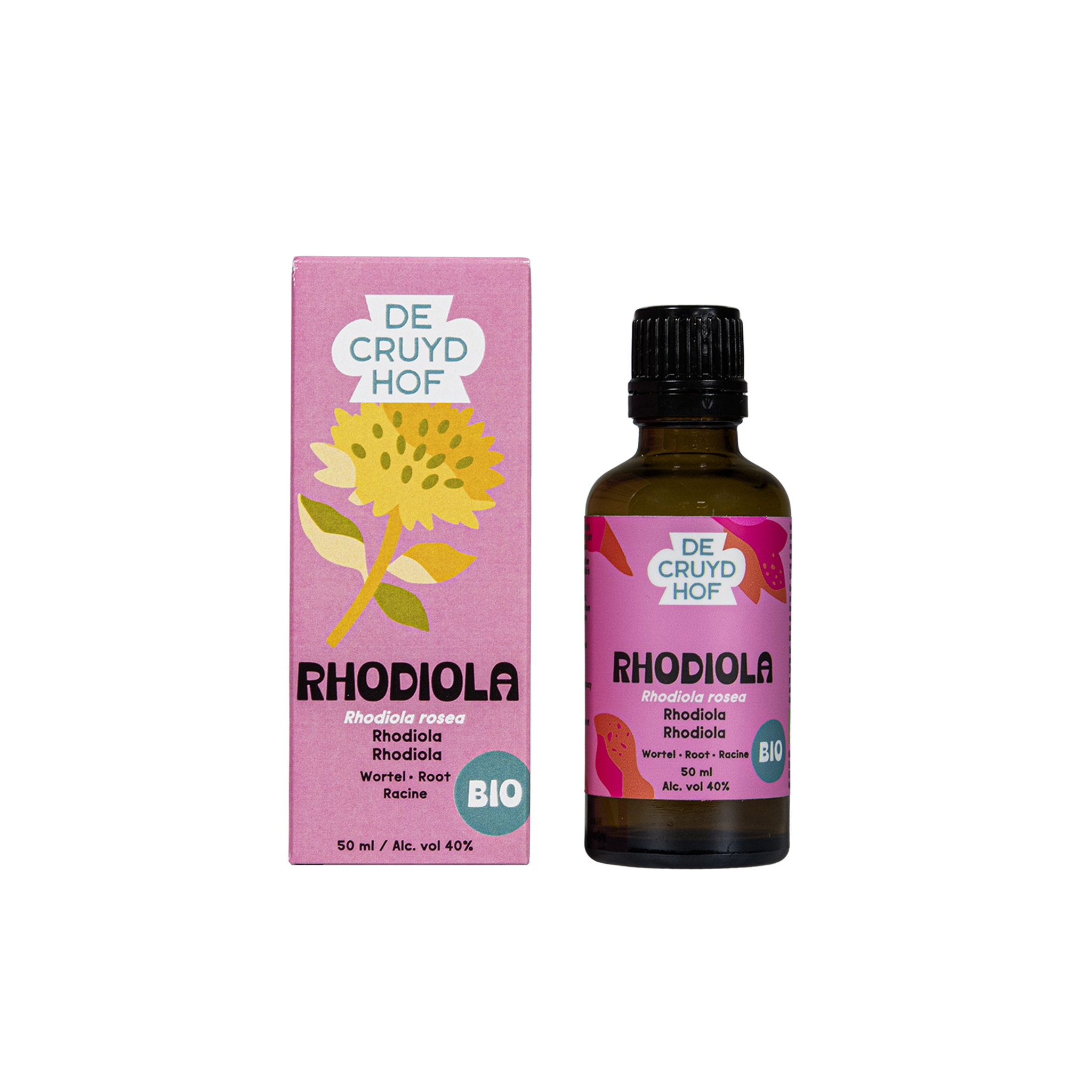 Cruydhof Rhodiola rosea rad/rhodiola wortel bio