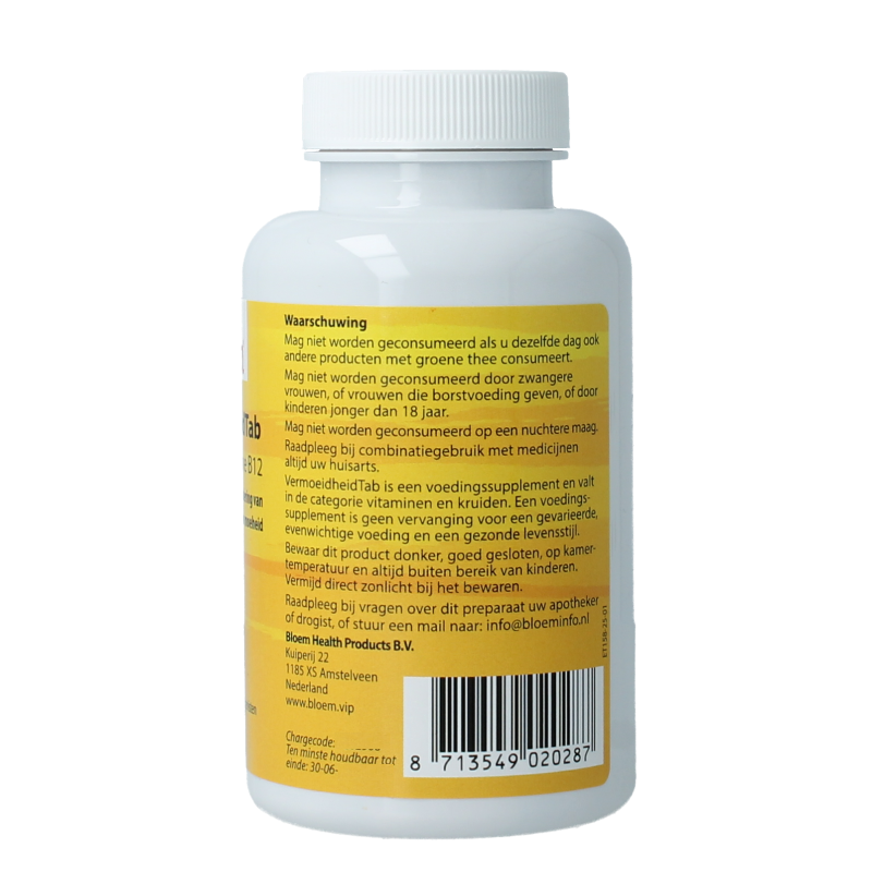 Bloem Vermoeidheidtabletten - Afbeelding 3