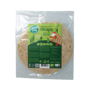 TerraSana Piadina wraps spelt en haver bio