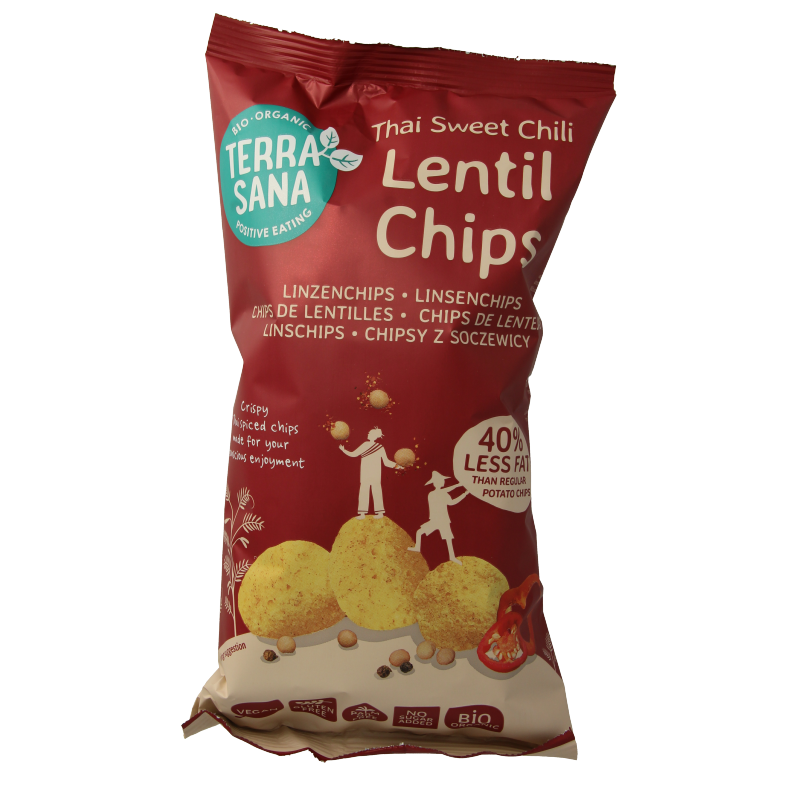 TerraSana Linzenchips Thai sweet chili bio