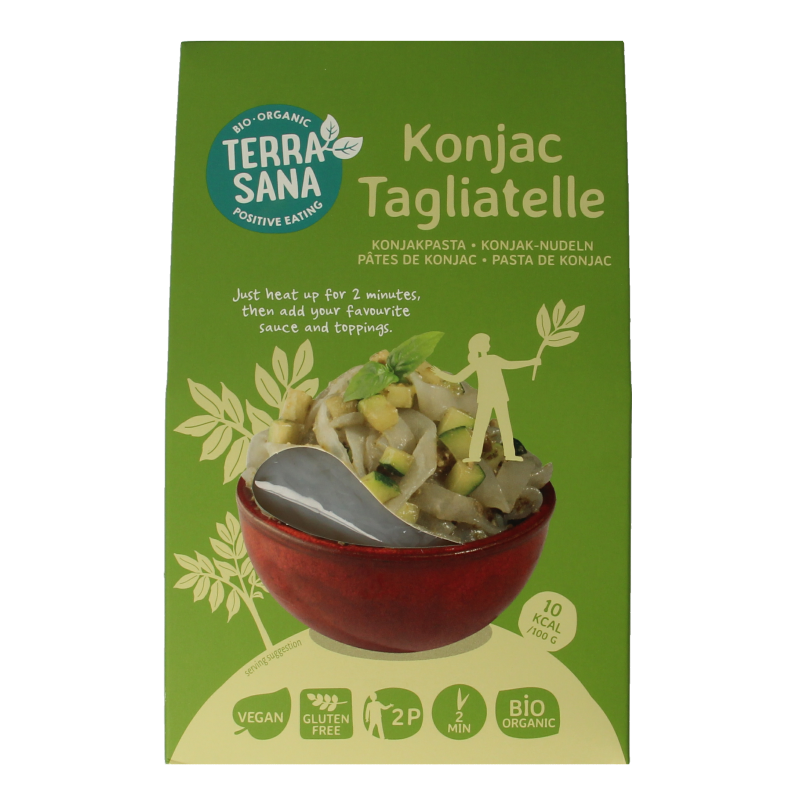 TerraSana Konjac tagliatelle bio