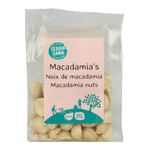 TerraSana RAW Macadamianoten gepeld bio