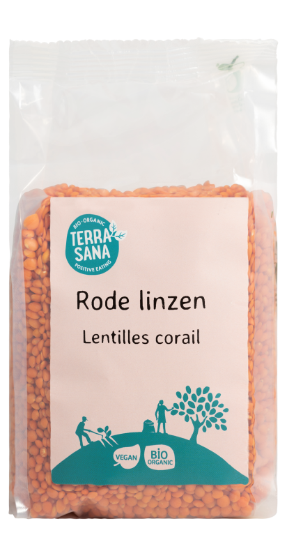 TerraSana Linzen rood bio