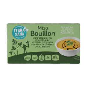 TerraSana Groente bouillon miso blokjes gistvrij bio