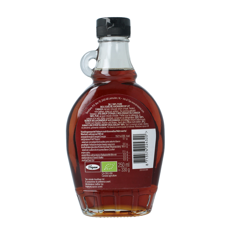 TerraSana Ahornsiroop graad C bio - Afbeelding 2