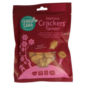 TerraSana Japanse bruine rijstcrackers eko