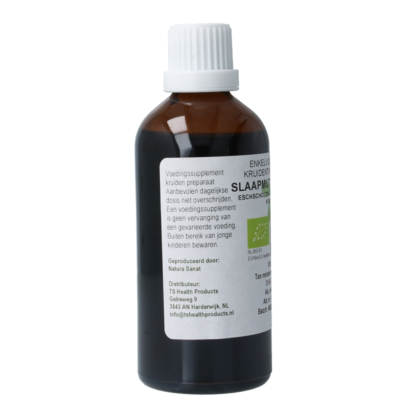 Cruydhof Eschscholtzia calif / slaapmutsje tinctuur bio - Afbeelding 2