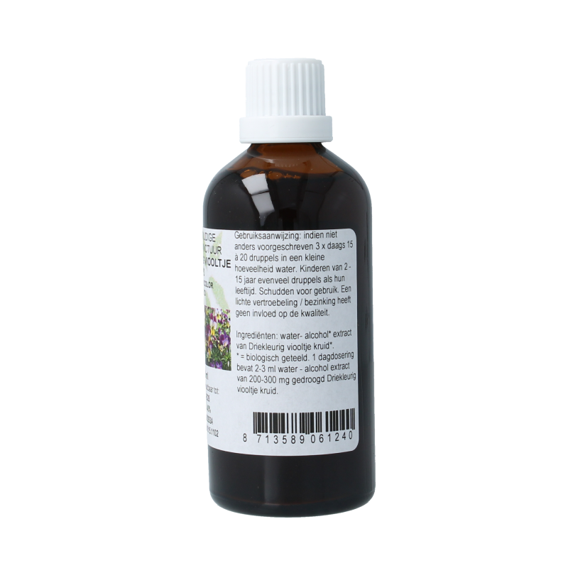 Cruydhof Viola tricolor herb / driekl viooltje tinctuur bio - Afbeelding 3