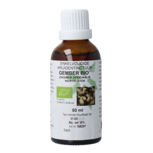Cruydhof Zingiber officinalis rhiz/gember tinctuur bio