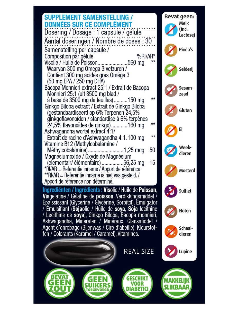 Lucovitaal Geheugen & concentratie - Afbeelding 3