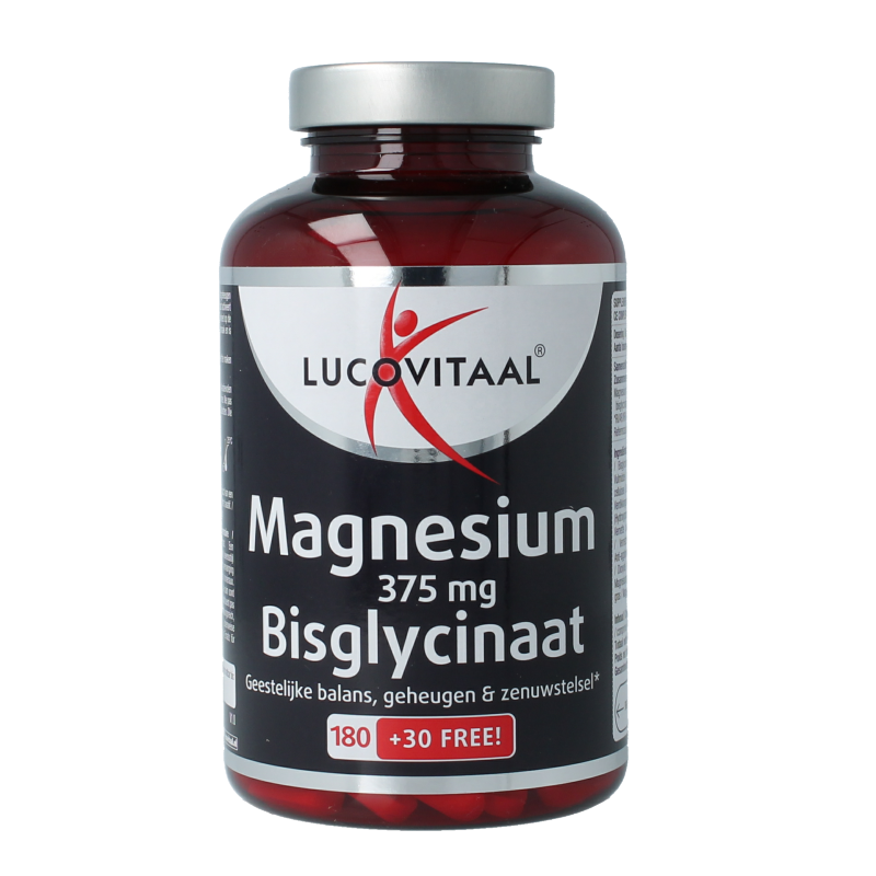 Lucovitaal Magnesium bisglycinaat 375mg