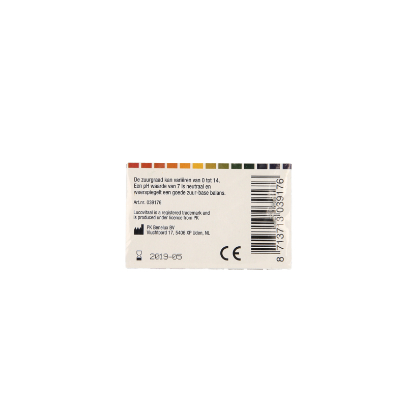Lucovitaal Zuurbase PH test strips - Afbeelding 2