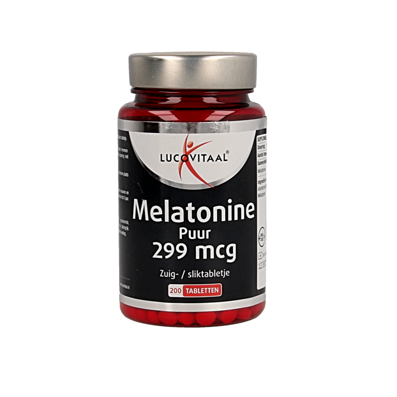 Lucovitaal Melatonine puur 0.299mg