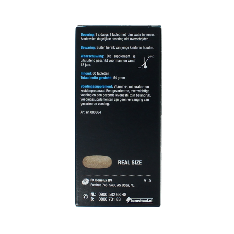 Lucovitaal Vruchtbaarheid support man - Afbeelding 5