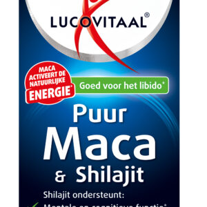 Lucovitaal Maca en shilajit puur