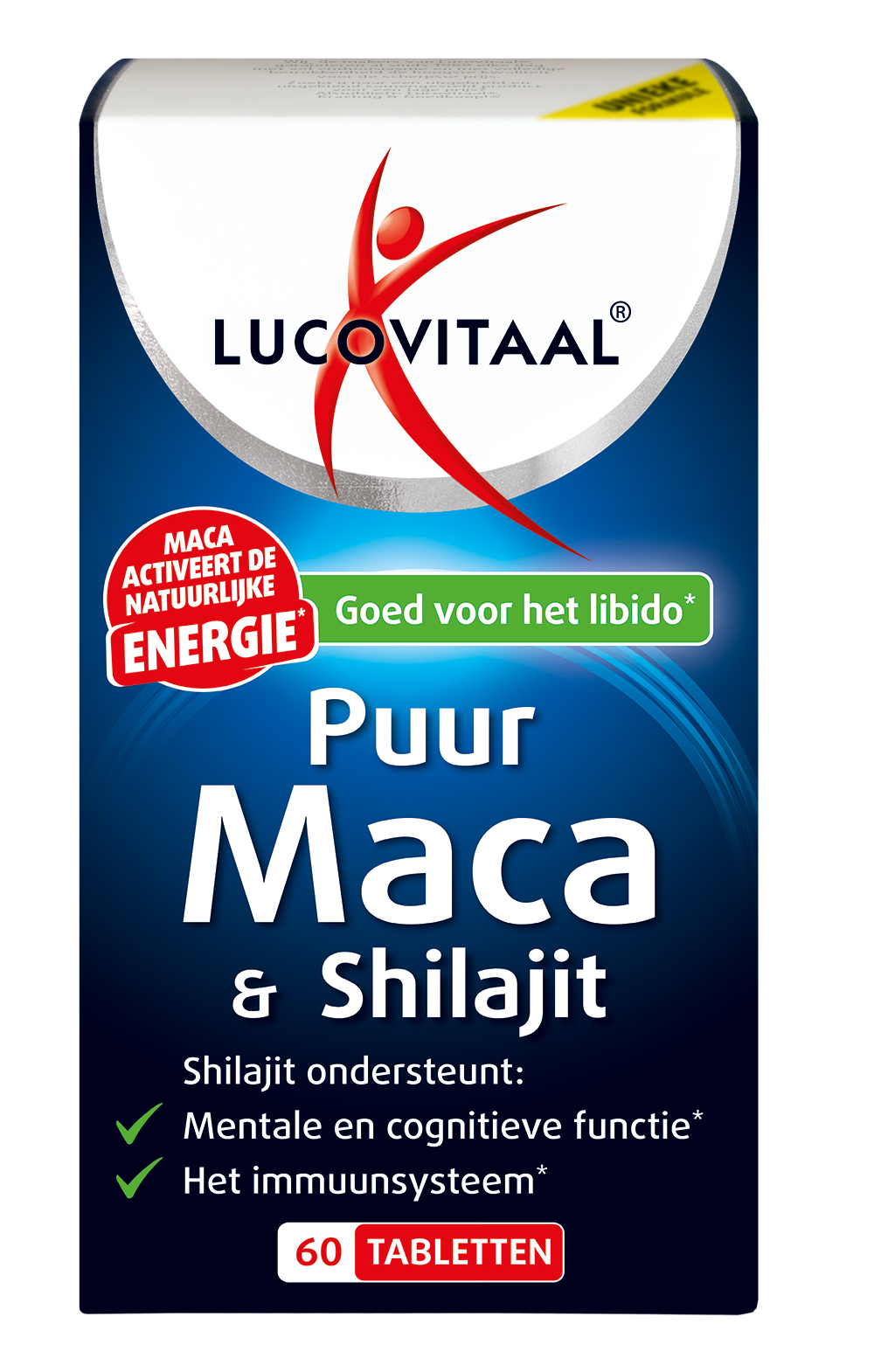 Lucovitaal Maca en shilajit puur