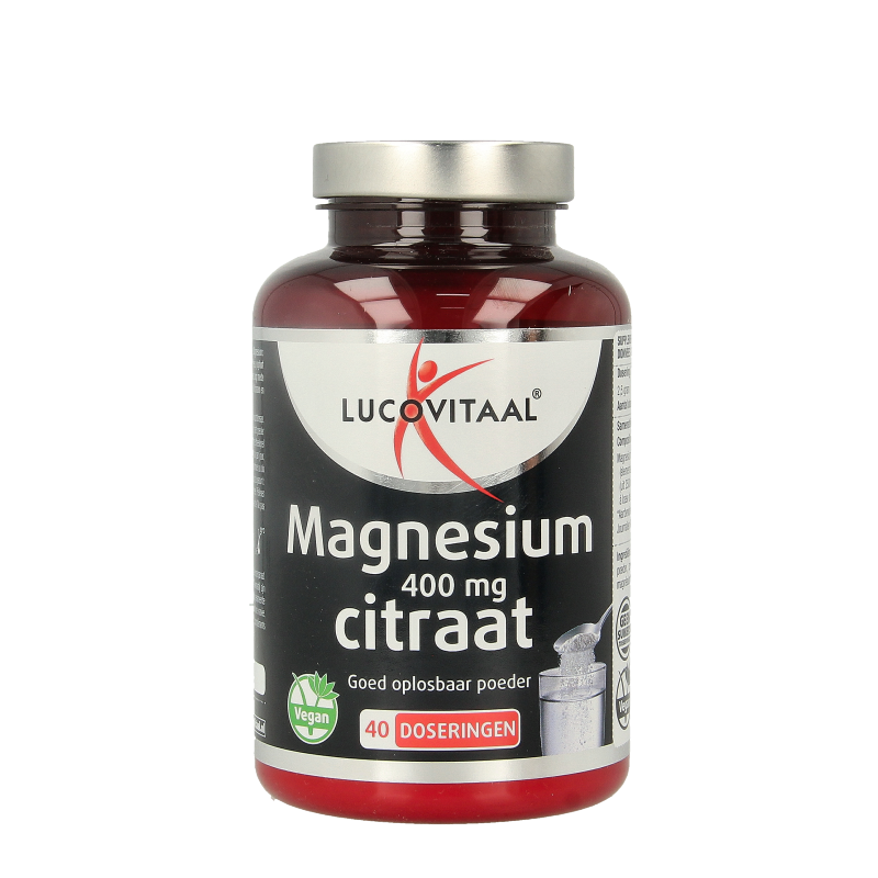 Lucovitaal Magnesium citraat 400mg poeder
