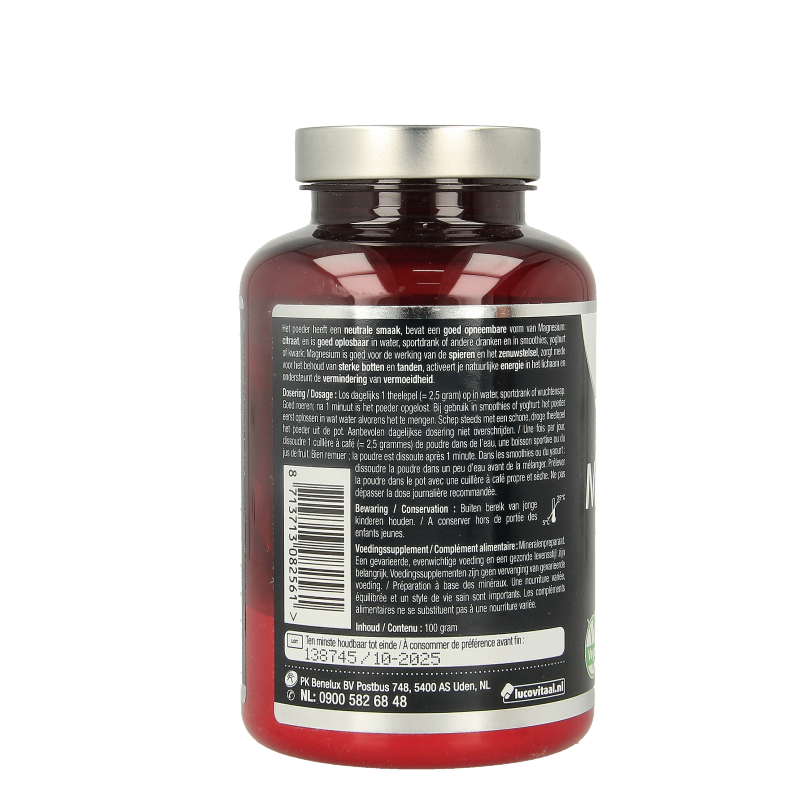 Lucovitaal Magnesium citraat 400mg poeder - Afbeelding 2