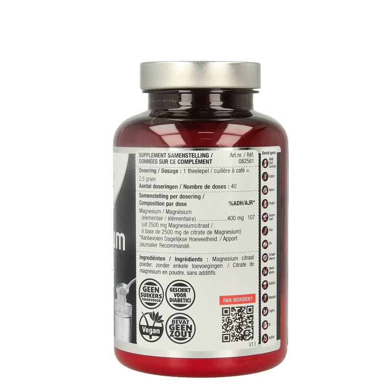 Lucovitaal Magnesium citraat 400mg poeder - Afbeelding 3