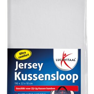 Lucovitaal Jersey zijligkussen sloop
