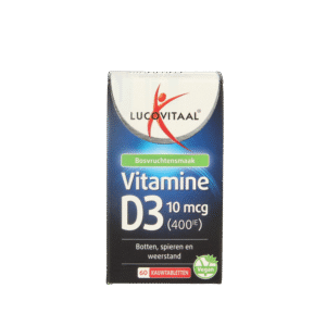 Lucovitaal Vitamine D3 10mcg (400IE) vegan