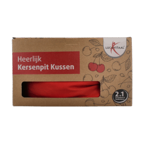 Lucovitaal Kersenpit kussen vierkant