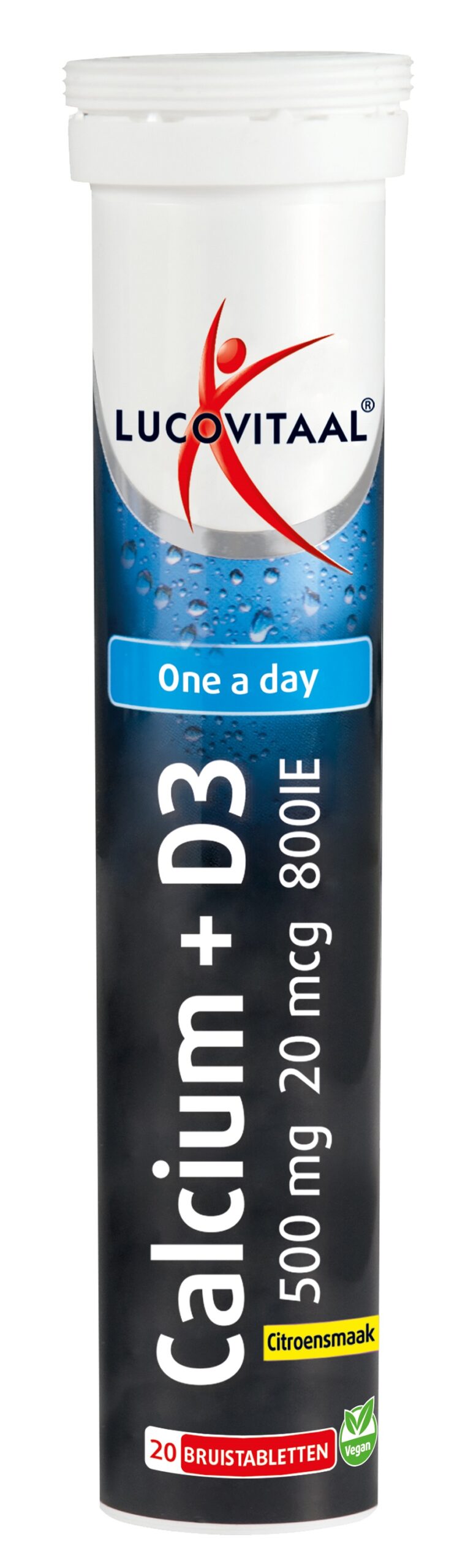 Lucovitaal Calcium + D3 citroen