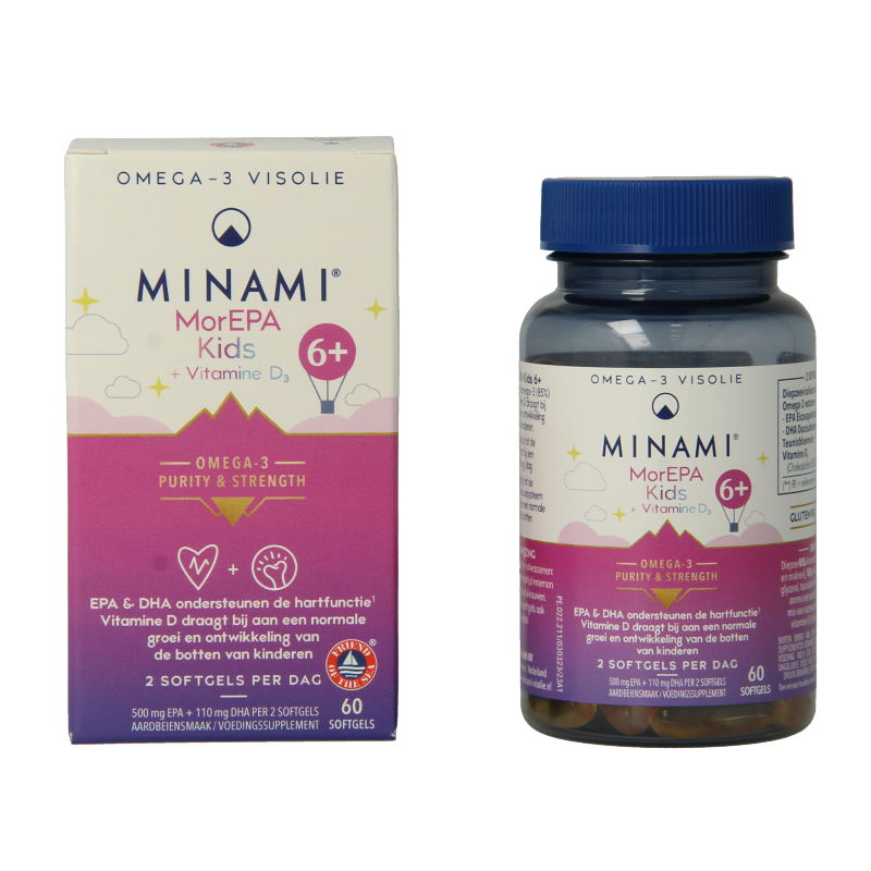Minami MorEPA kids + vitamine D3 - Afbeelding 2