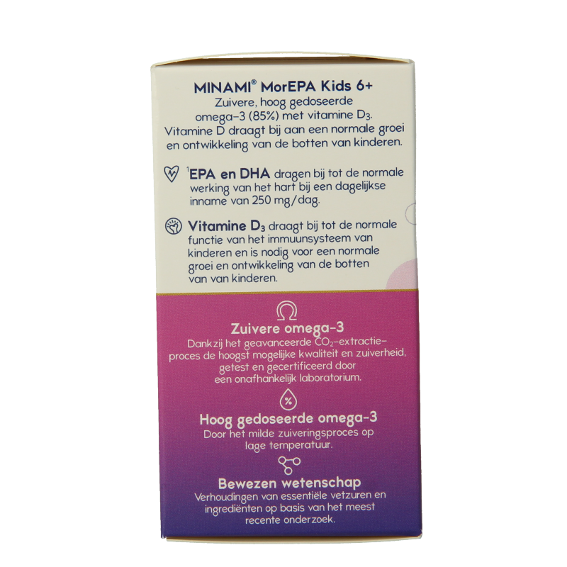 Minami MorEPA kids + vitamine D3 - Afbeelding 3