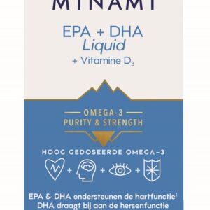 Minami EPA + DHA Liquid vitamine D3