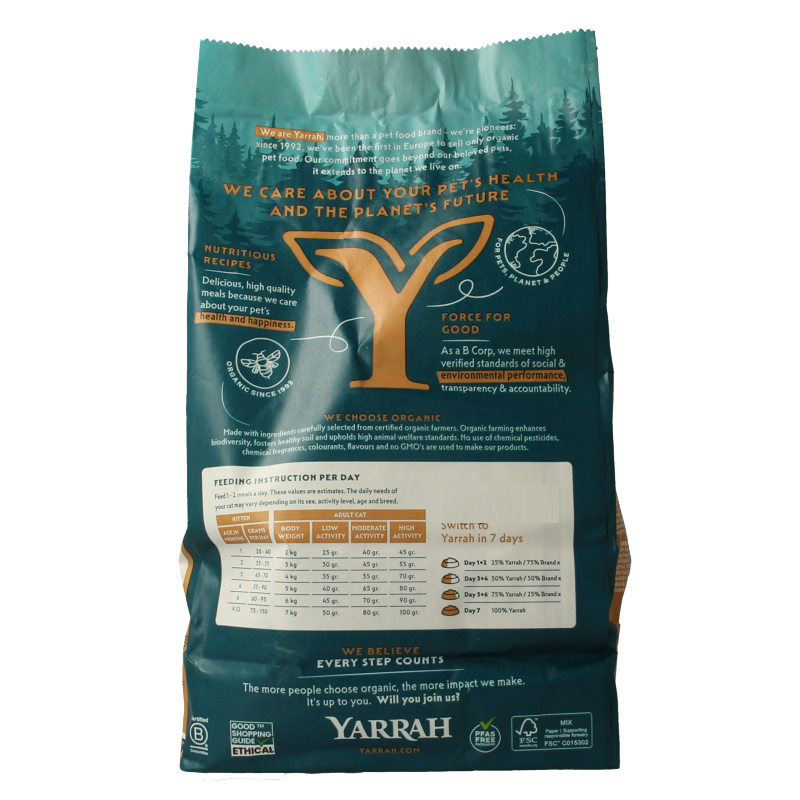 Yarrah Kattenvoer wheat-free bio - Afbeelding 3
