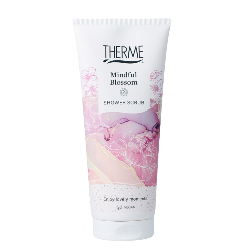 Therme Mindful blossom shower scrub