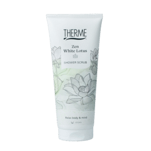 Therme Zen white lotus shower scrub