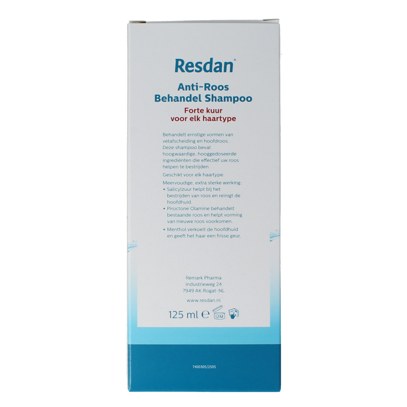 Resdan Shampoo anti-roos forte - Afbeelding 4