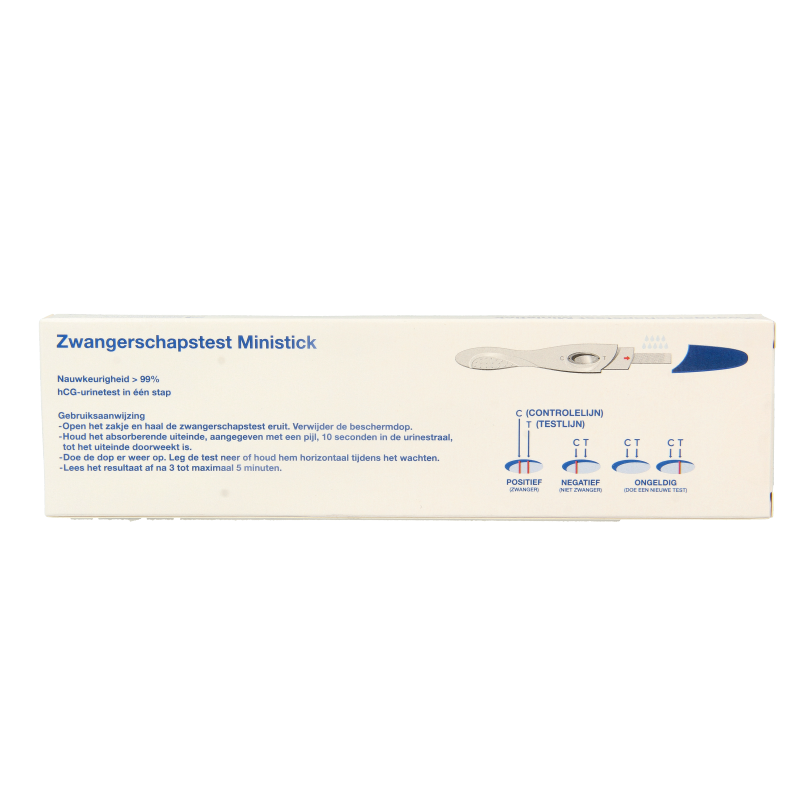 Healthypharm Zwangerschapstest mini - Afbeelding 2